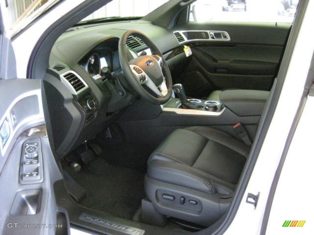 2011 Explorer Limited 4WD - White Platinum Tri-Coat / Charcoal Black photo #12