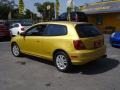 Yellow Pearl Metallic 2002 Honda Civic Si Hatchback Exterior