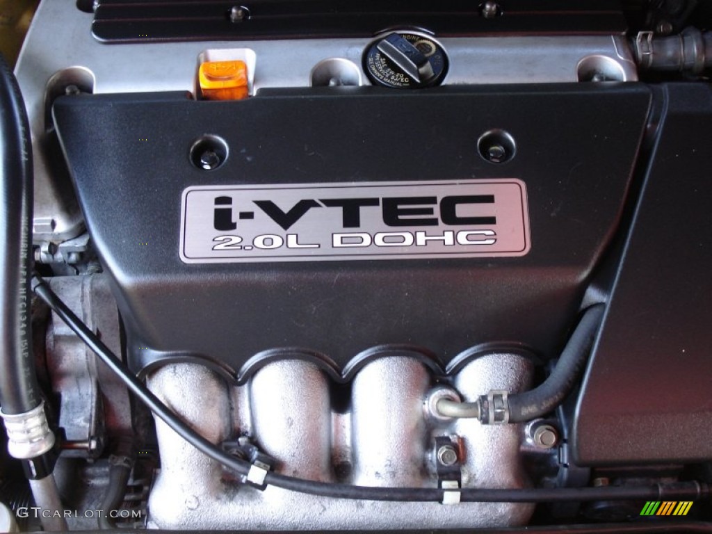 2002 Honda Civic Si Hatchback 2.0 Liter Si DOHC 16-Valve i-VTEC 4 Cylinder Engine Photo #50988108