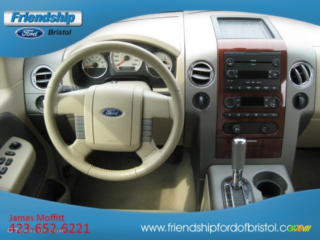 2006 F150 XLT SuperCrew 4x4 - Arizona Beige Metallic / Tan photo #23