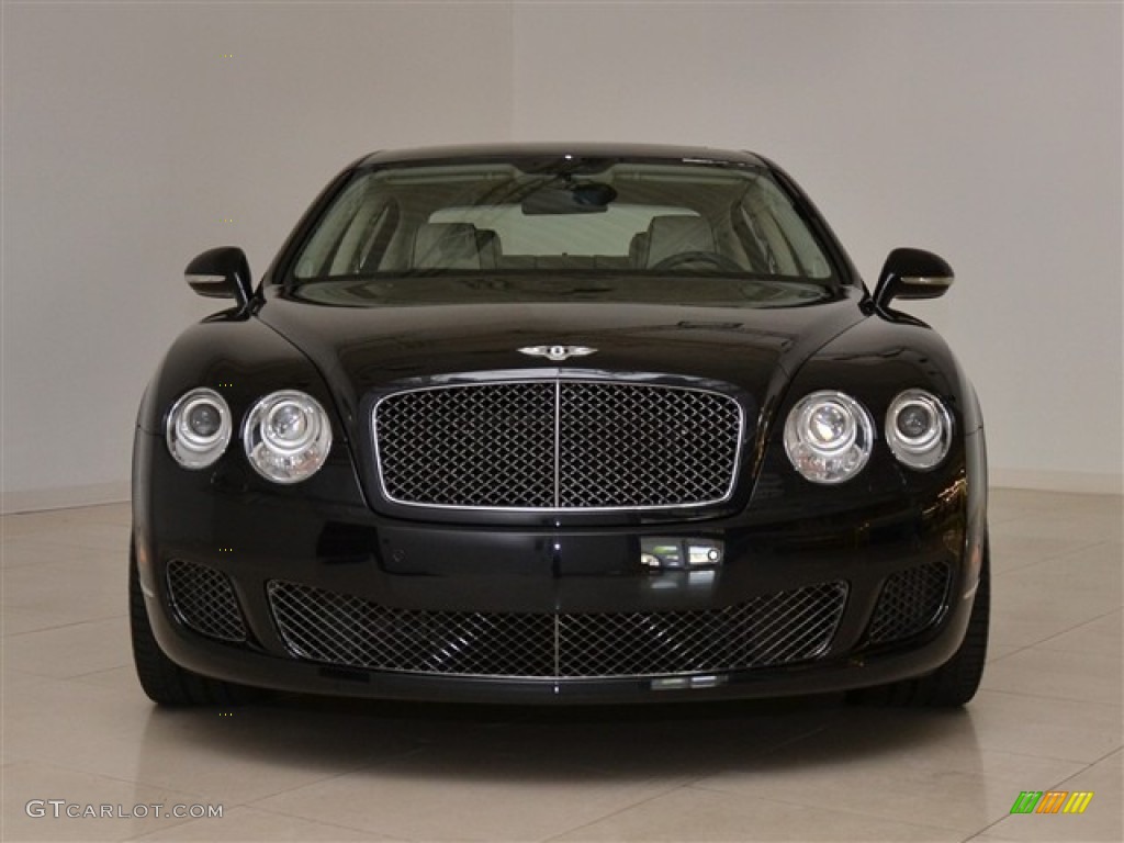Onyx Black 2010 Bentley Continental Flying Spur Speed Exterior Photo #50989040