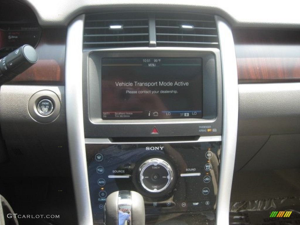 2011 Edge Limited AWD - Kona Blue Metallic / Medium Light Stone photo #7