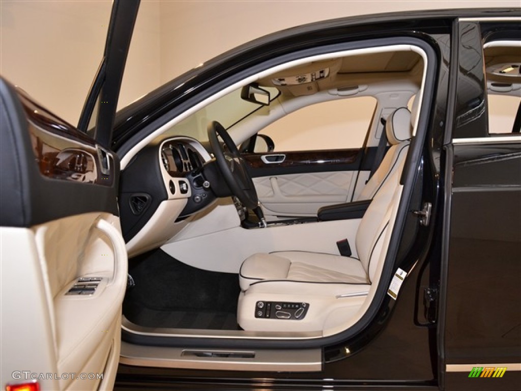 Linen/Beluga Interior 2010 Bentley Continental Flying Spur Speed Photo #50989184