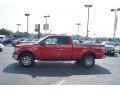 2011 Red Candy Metallic Ford F150 XLT SuperCab 4x4  photo #5