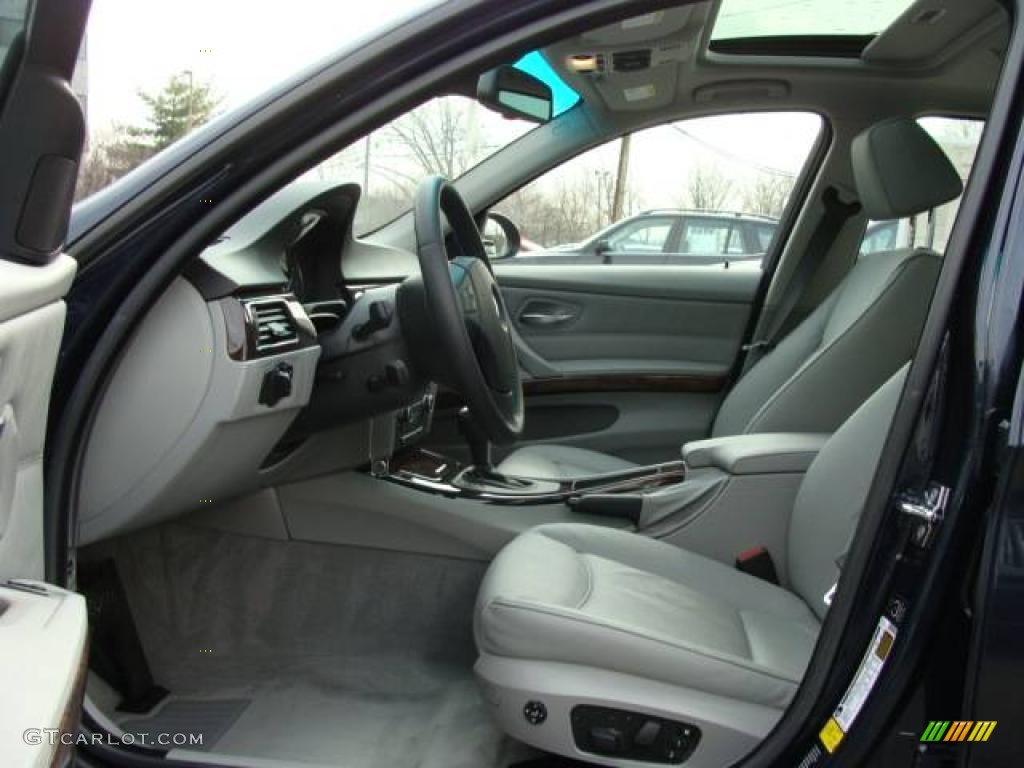 2007 3 Series 328xi Sedan - Monaco Blue Metallic / Grey photo #10