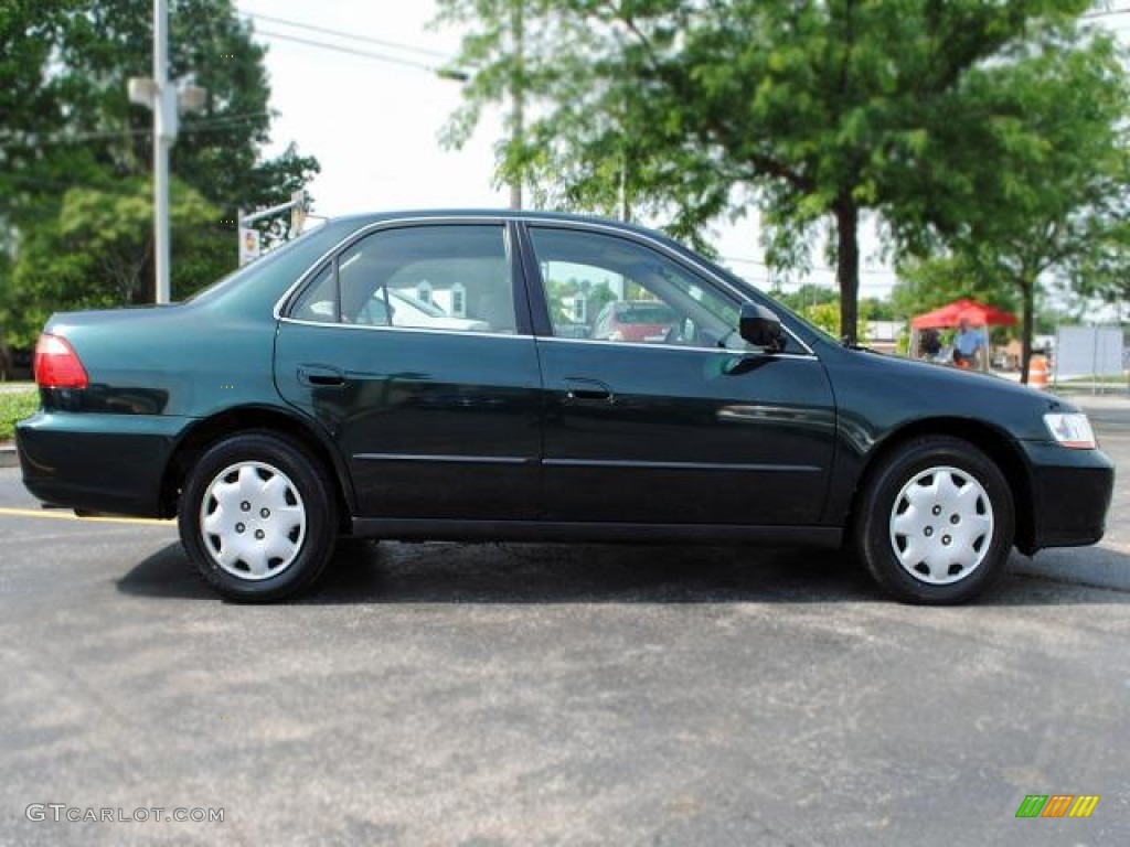 1999 Accord LX Sedan - Dark Emerald Pearl / Ivory photo #7
