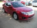 2011 Red Candy Metallic Ford Fusion SE  photo #3