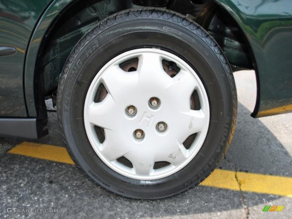 1999 Accord LX Sedan - Dark Emerald Pearl / Ivory photo #12