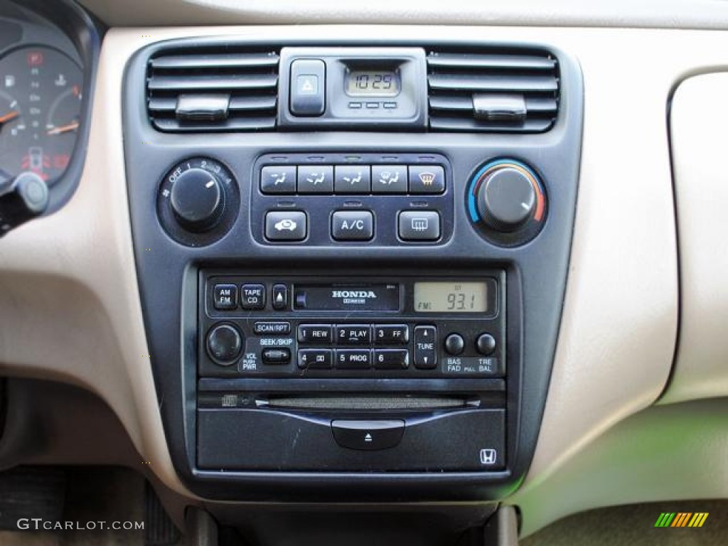 1999 Accord LX Sedan - Dark Emerald Pearl / Ivory photo #15