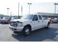 2005 Oxford White Ford F350 Super Duty Lariat Crew Cab 4x4 Dually  photo #6