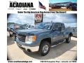 Deep Blue Metallic 2007 GMC Sierra 2500HD SLT Extended Cab 4x4