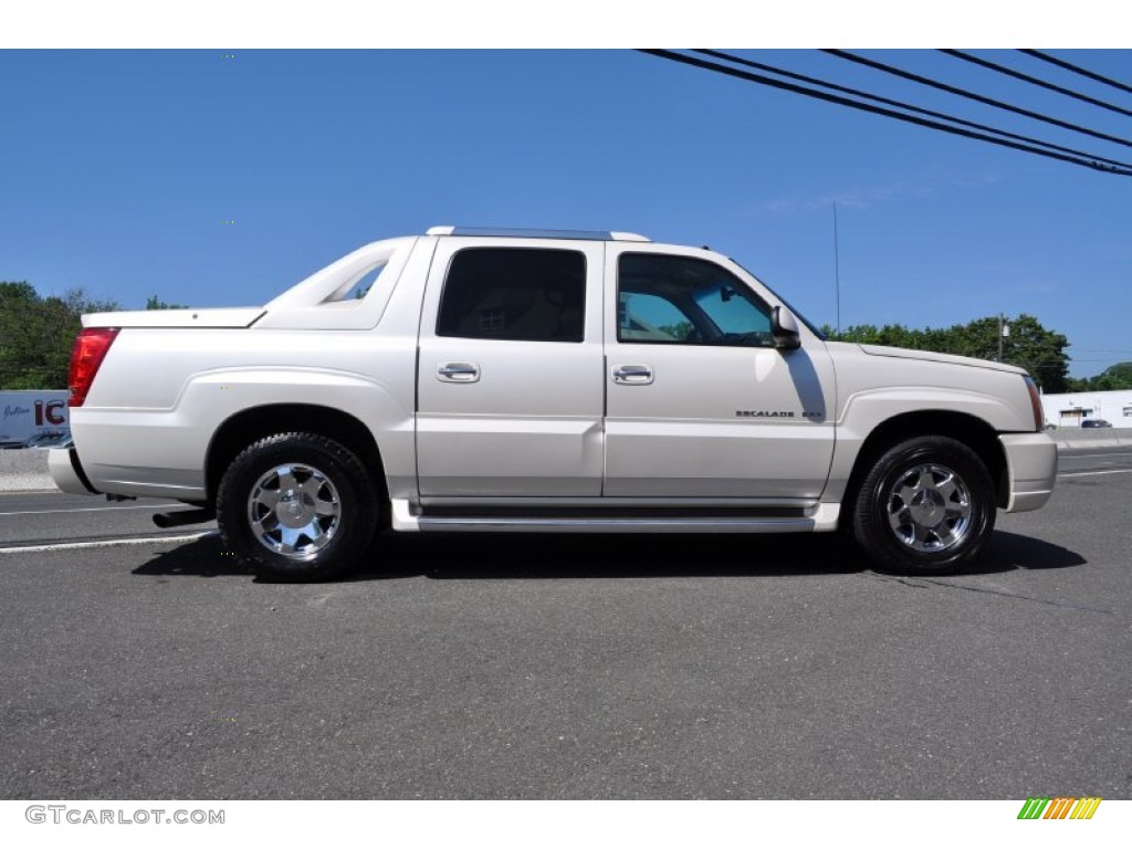 White Diamond 2003 Cadillac Escalade EXT AWD Exterior Photo #50991254