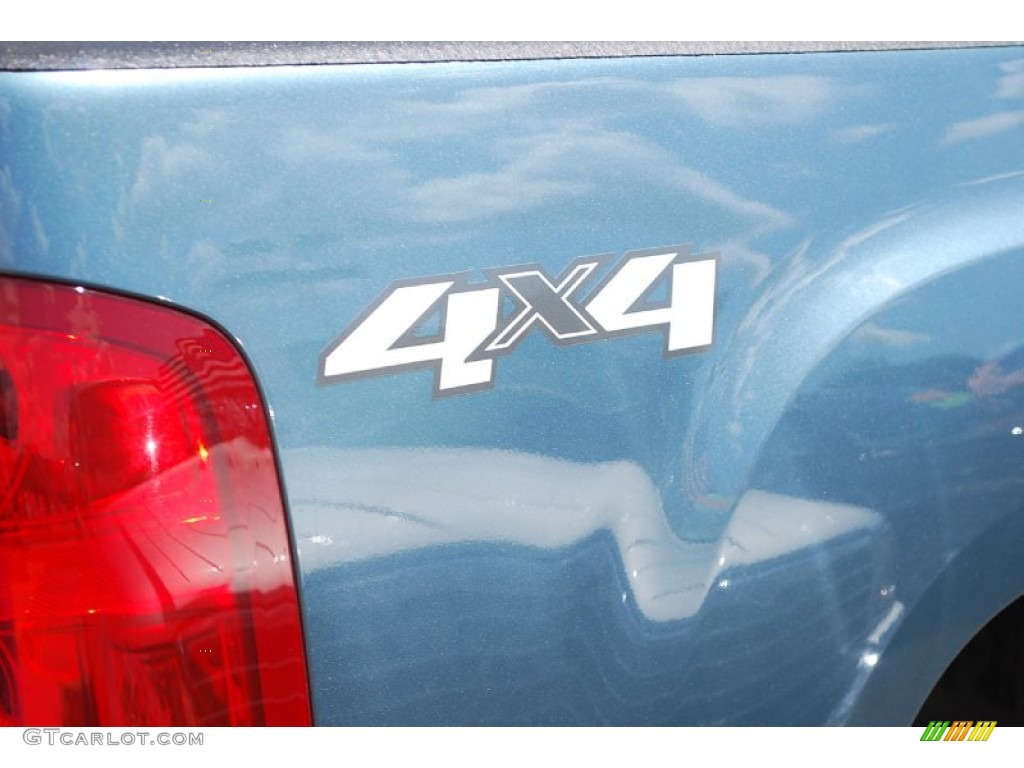 2007 Sierra 2500HD SLT Extended Cab 4x4 - Deep Blue Metallic / Ebony Black photo #7