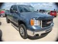 Deep Blue Metallic - Sierra 2500HD SLT Extended Cab 4x4 Photo No. 10