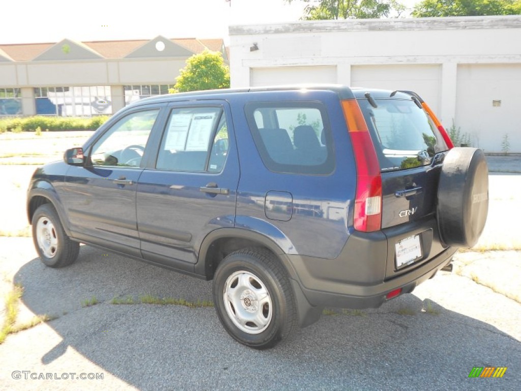 2003 CR-V LX 4WD - Eternal Blue Pearl / Black photo #2