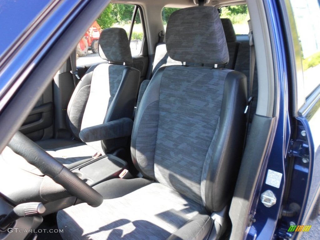 2003 CR-V LX 4WD - Eternal Blue Pearl / Black photo #6