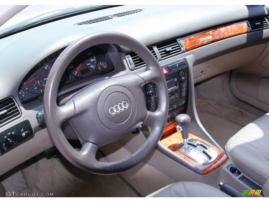 2000 A6 2.8 quattro Sedan - Melange Metallic / Melange photo #12