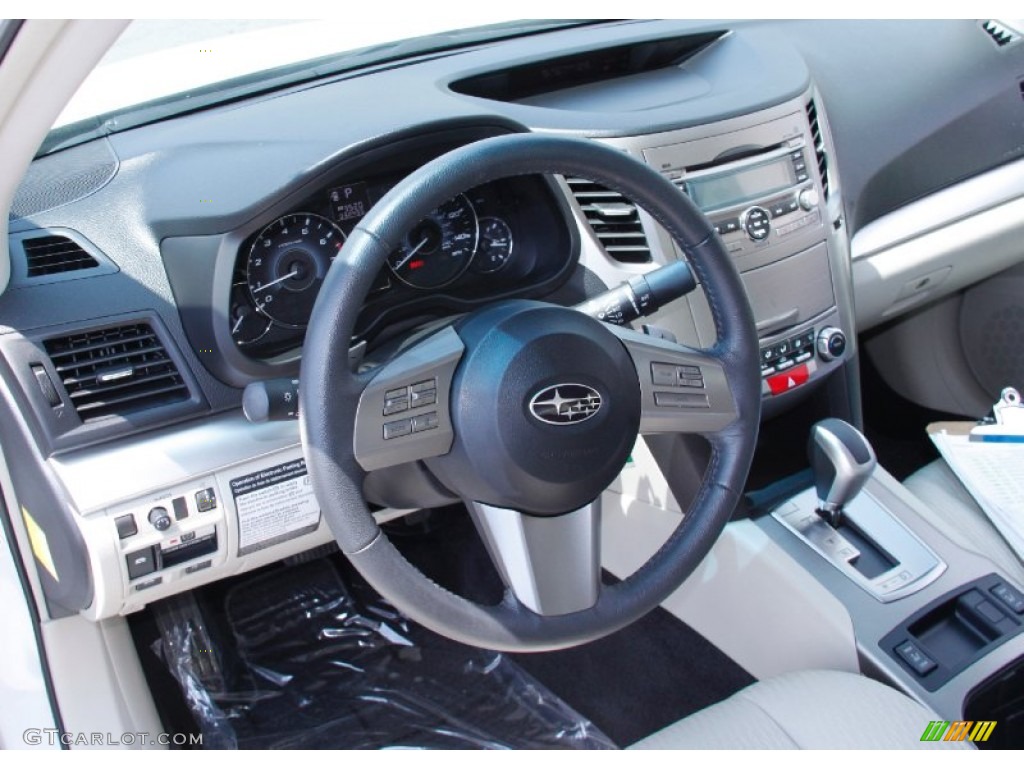 Warm Ivory Interior 2010 Subaru Legacy 2.5i Premium Sedan Photo #50992826