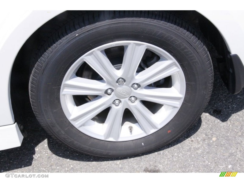 2010 Subaru Legacy 2.5i Premium Sedan Wheel Photo #50992889