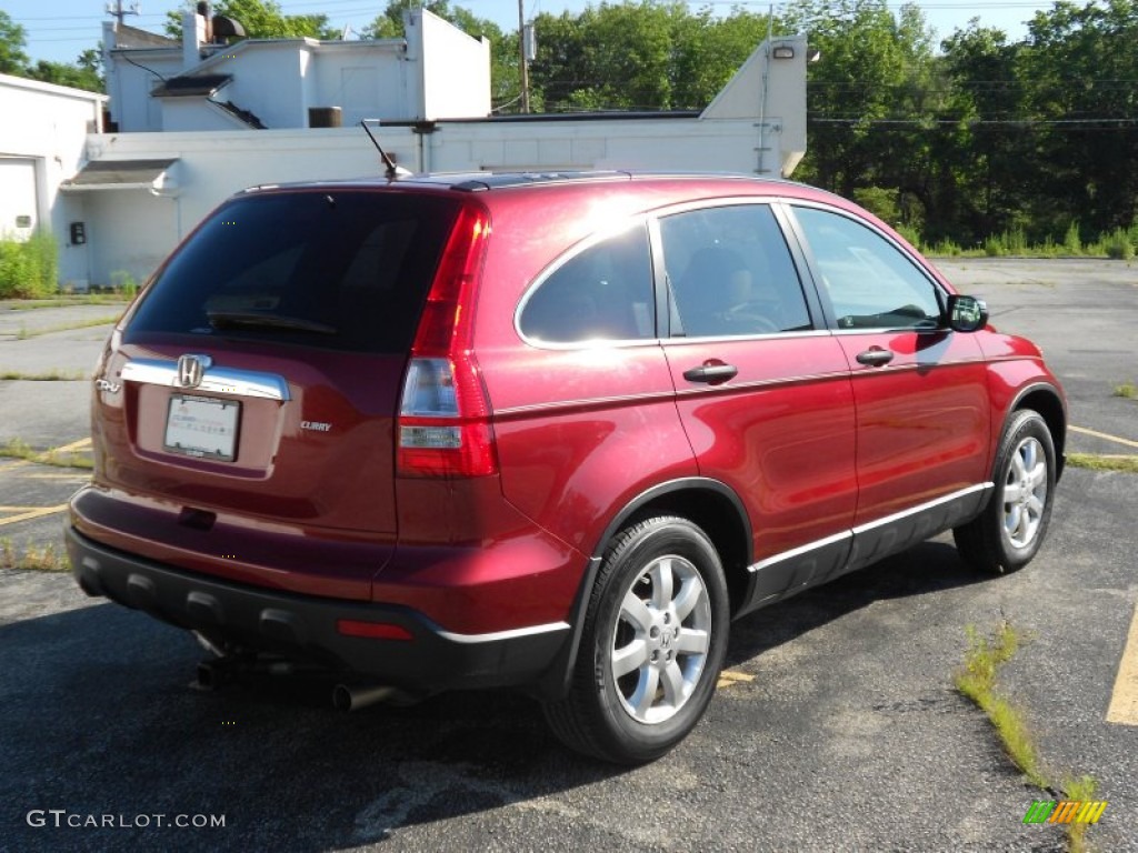 2008 CR-V EX 4WD - Tango Red Pearl / Gray photo #20