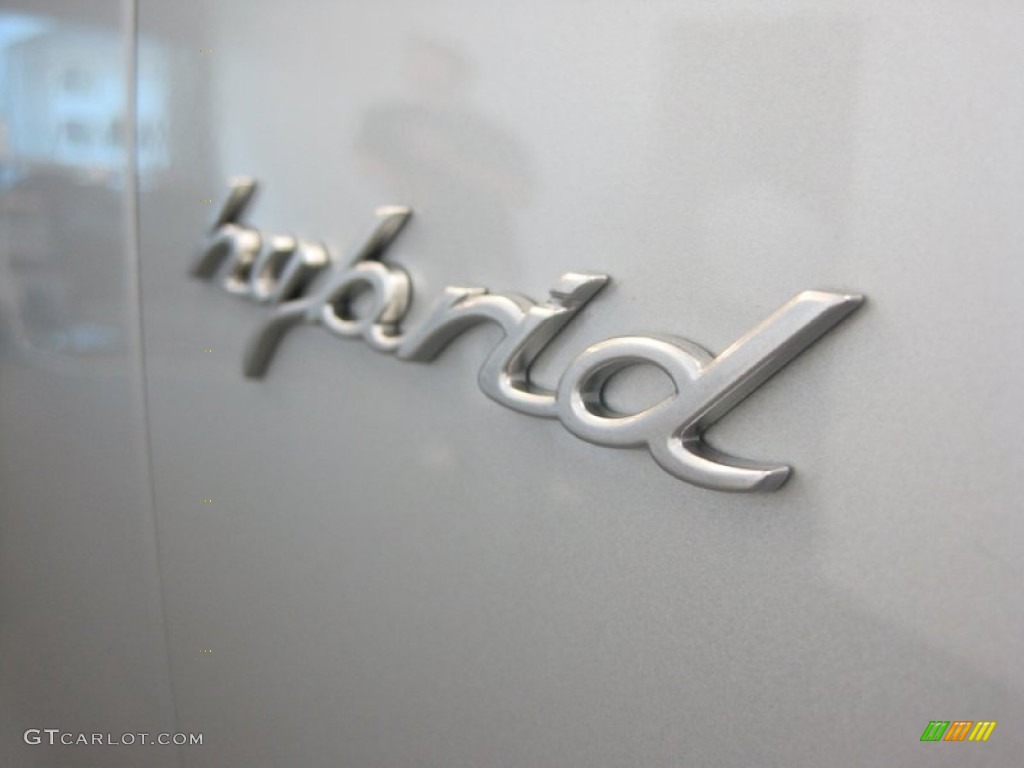 2011 Cayenne S Hybrid - Classic Silver Metallic / Luxor Beige photo #6