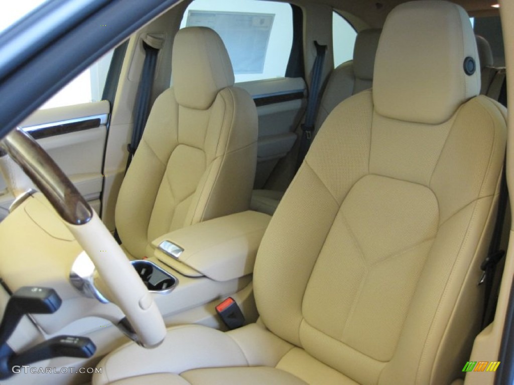 Luxor Beige Interior 2011 Porsche Cayenne S Hybrid Photo #50993240