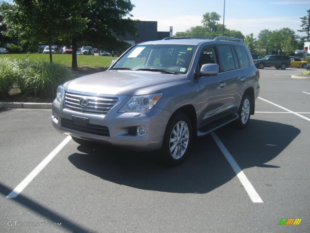 2008 LX 570 - Twilight Gray Metallic / Dark Gray photo #1