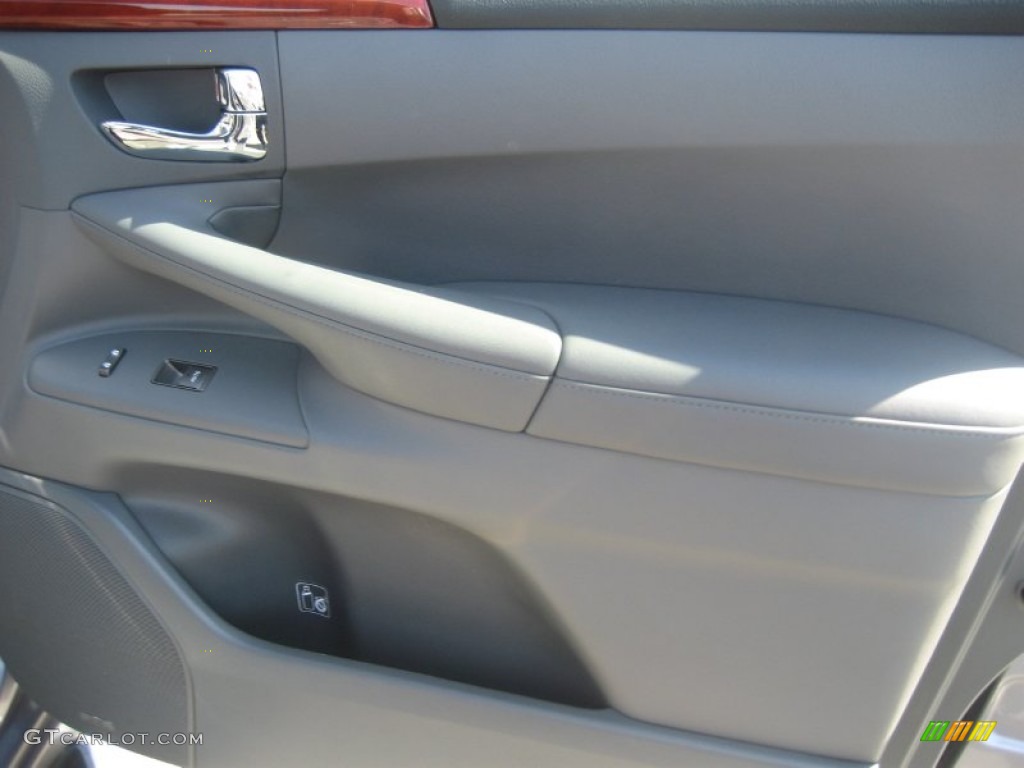 2008 LX 570 - Twilight Gray Metallic / Dark Gray photo #35