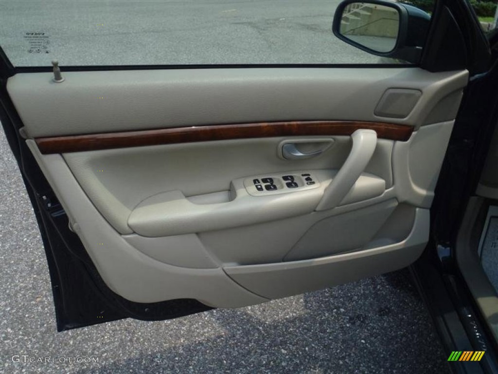 2005 Volvo S80 T6 Light Taupe Door Panel Photo #50994959