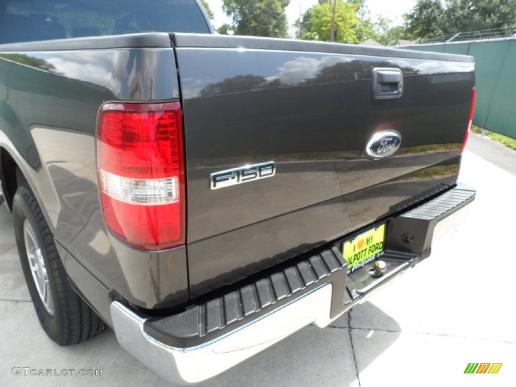 2006 F150 XLT SuperCrew - Dark Stone Metallic / Medium/Dark Flint photo #22