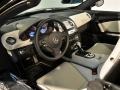 Semi-Aniline Black/Silver Arrow Leather 2009 Mercedes-Benz SLR McLaren Roadster Interior Color