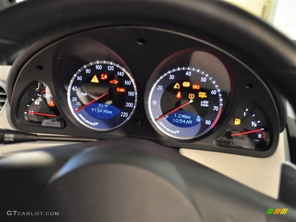 2009 Mercedes-Benz SLR McLaren Roadster Gauges Photo #50999149