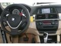 2011 BMW X6 Sand Beige Interior Dashboard Photo