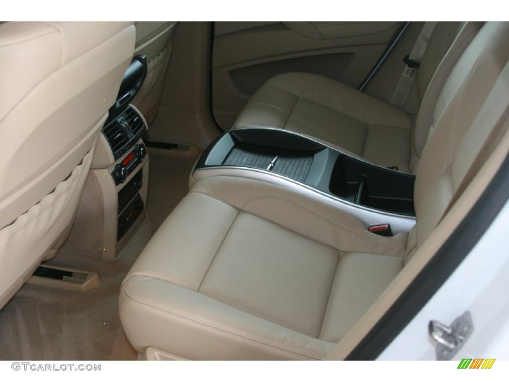 2011 X6 xDrive50i - Alpine White / Sand Beige photo #20