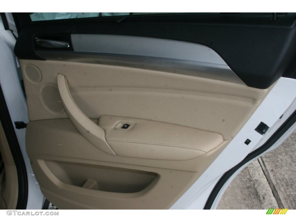 2011 X6 xDrive50i - Alpine White / Sand Beige photo #26