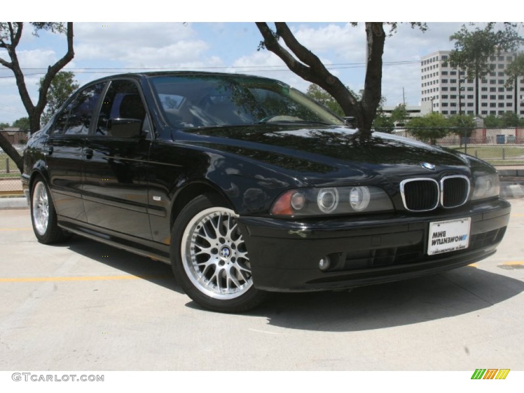 Jet Black BMW 5 Series