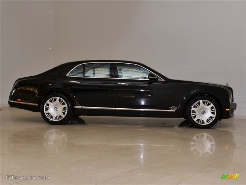 2011 Mulsanne Sedan - Onyx / Twine/Beluga photo #8