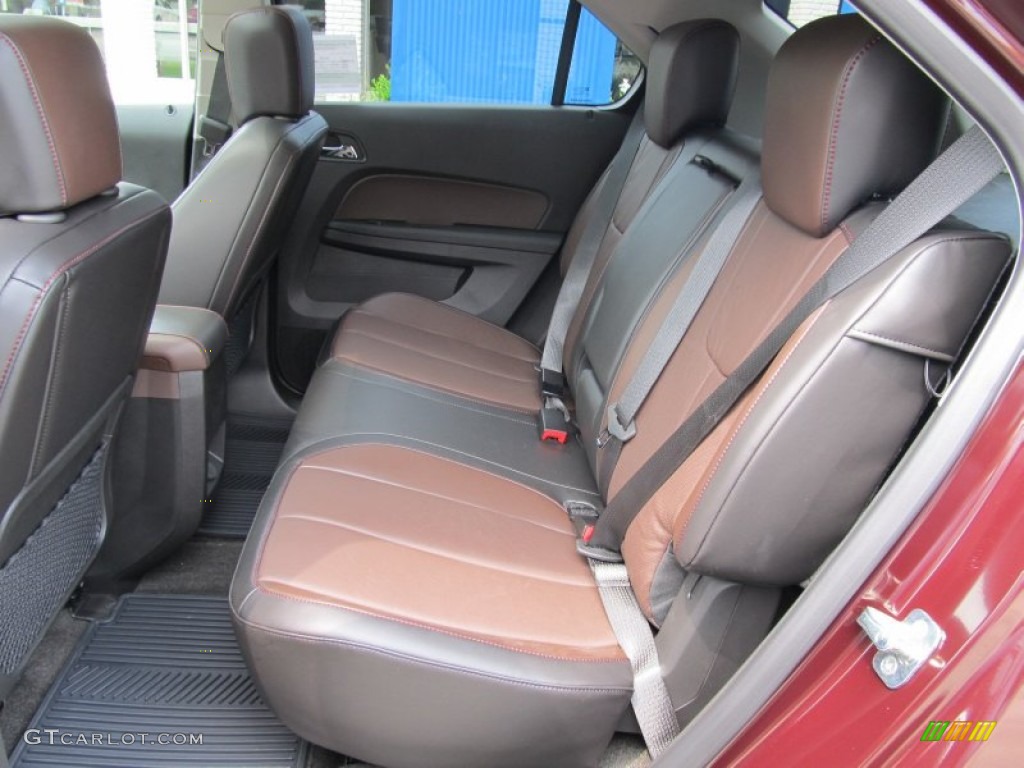 Brownstone/Jet Black Interior 2011 Chevrolet Equinox LTZ AWD Photo #51000142