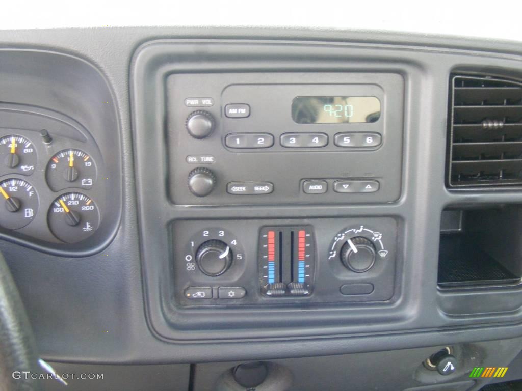 2005 Silverado 1500 Regular Cab - Dark Gray Metallic / Dark Charcoal photo #24