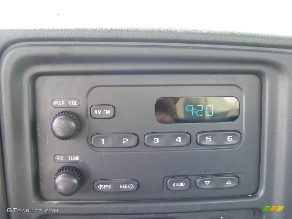 2005 Silverado 1500 Regular Cab - Dark Gray Metallic / Dark Charcoal photo #26