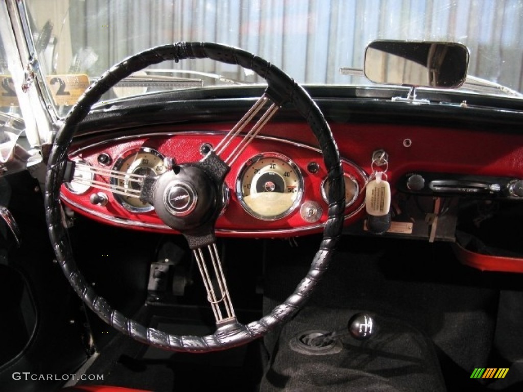 1957 Austin-Healey 100-6 Convertible Dashboard Photos