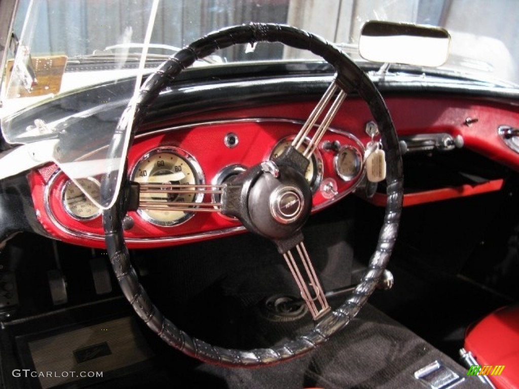 1957 Austin-Healey 100-6 Convertible Steering Wheel Photos
