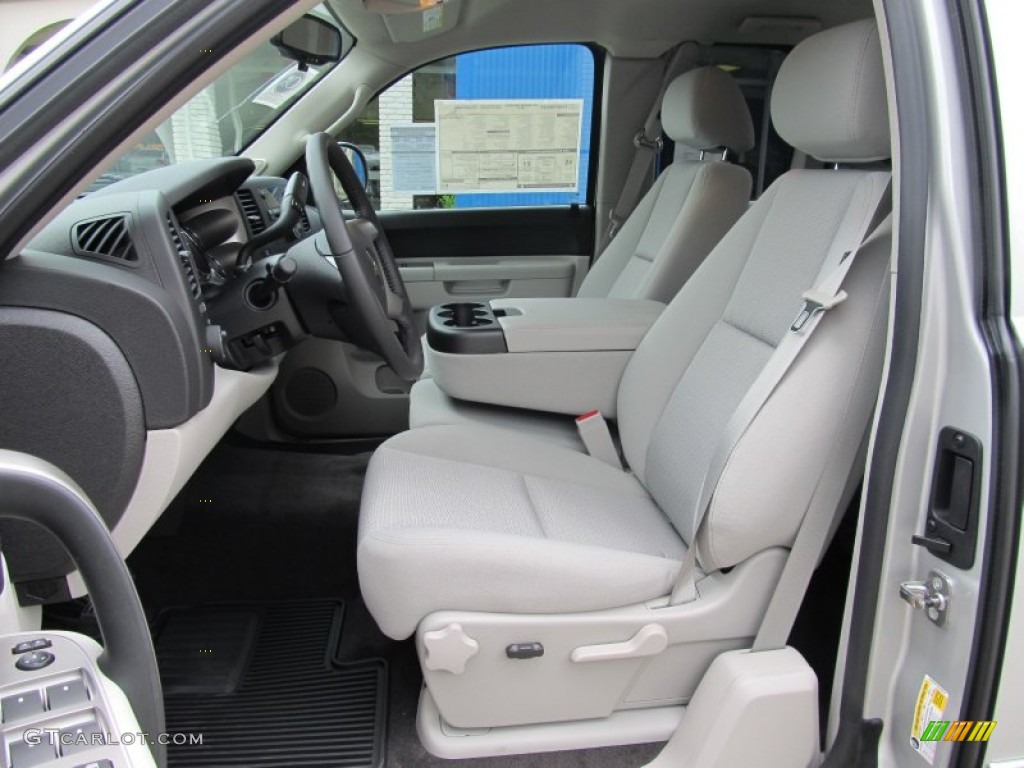 2011 Silverado 1500 LT Extended Cab 4x4 - Sheer Silver Metallic / Light Titanium/Ebony photo #8