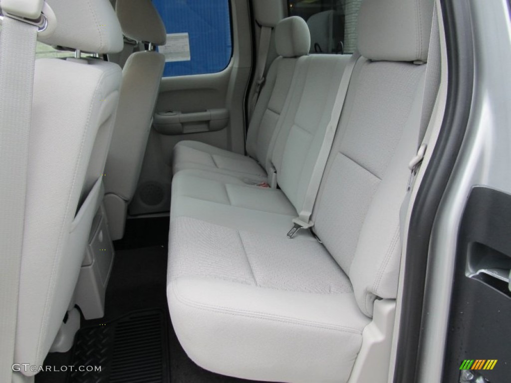 2011 Silverado 1500 LT Extended Cab 4x4 - Sheer Silver Metallic / Light Titanium/Ebony photo #9
