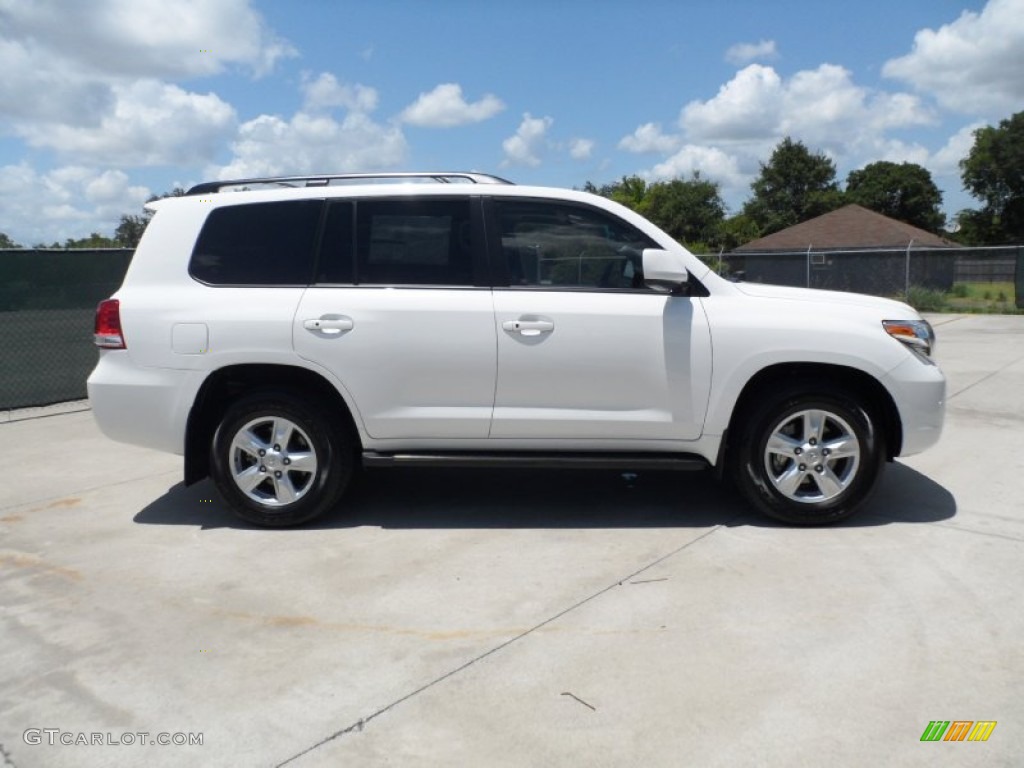 Super White 2011 Toyota Land Cruiser Standard Land Cruiser Model Exterior Photo #51000865