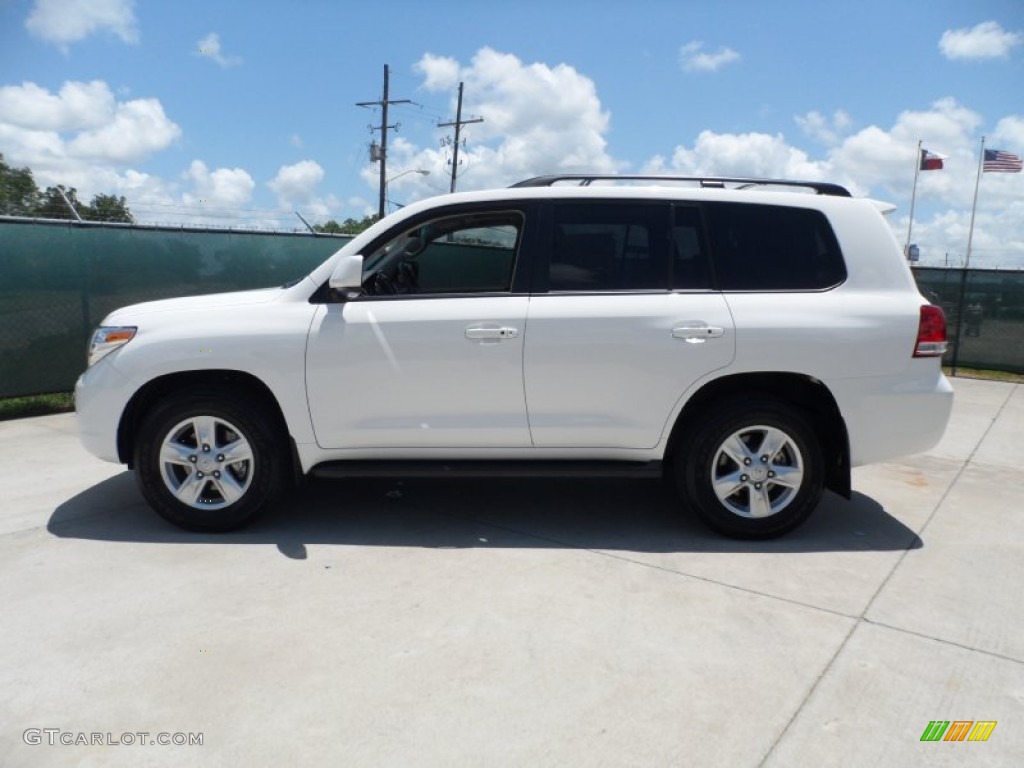 Super White 2011 Toyota Land Cruiser Standard Land Cruiser Model Exterior Photo #51000919
