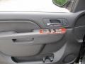 Ebony 2011 Chevrolet Silverado 1500 LTZ Extended Cab 4x4 Door Panel