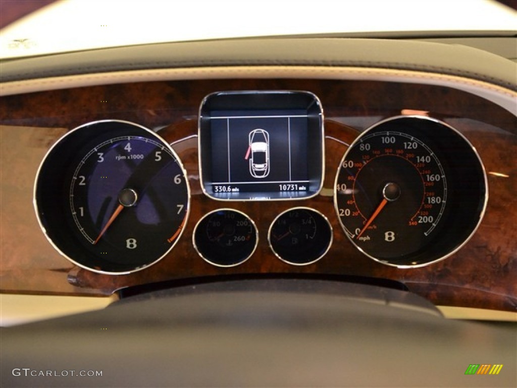 2007 Bentley Continental GTC Standard Continental GTC Model Gauges Photo #51001375