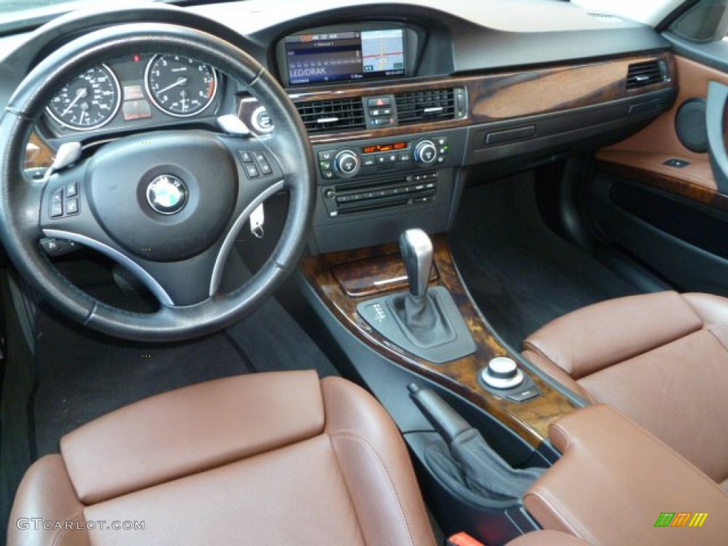 2008 3 Series 335i Sedan - Black Sapphire Metallic / Terra Dakota Leather photo #7