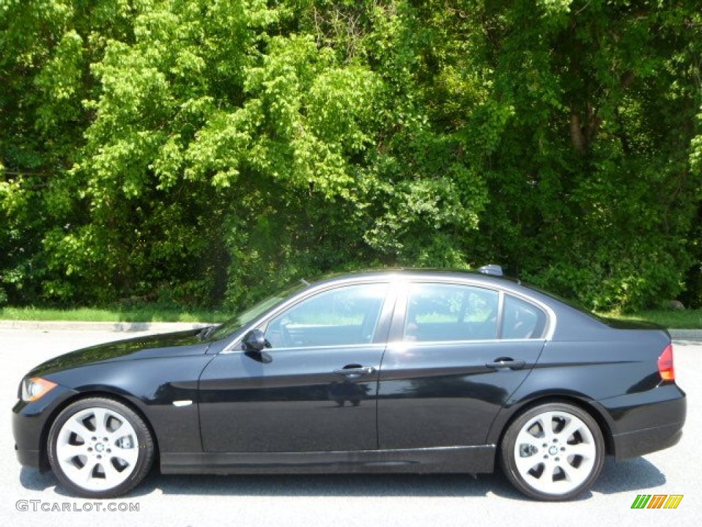 2008 3 Series 335i Sedan - Black Sapphire Metallic / Terra Dakota Leather photo #11
